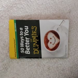 50 Ways to a Better You For Dummies Book Mini Edition 6" X 4" Paperback
